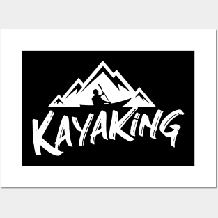 kayaking Posters and Art